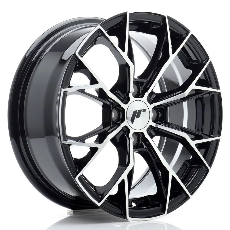 Japan Racing JR-49 15x6.5" 4x100 ET35, Noir / Poli Livraison Express