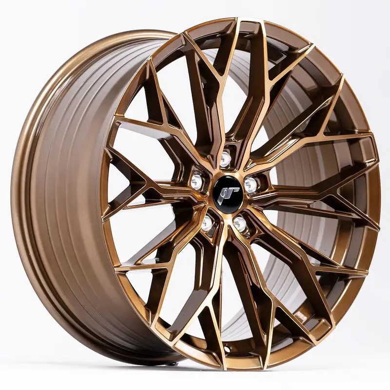 Japan Racing JR-49 20x9.5" (5 trous - sur mesure) ET20-40, Bronze Prix Cassé