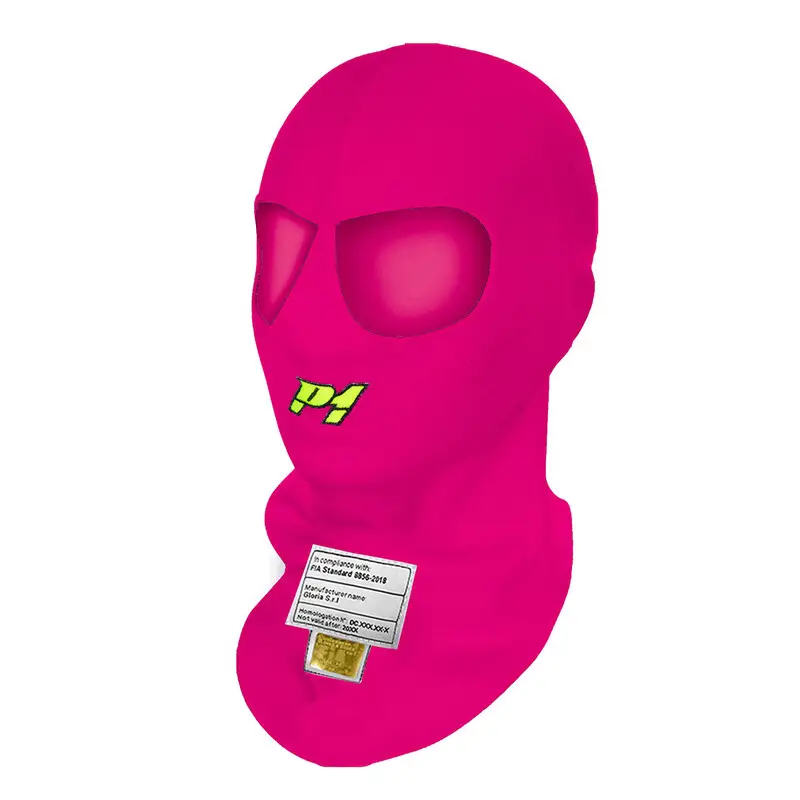 Haute Qualité Cagoule Chouette P1 Air Fuchsia (FIA 8856-2018)