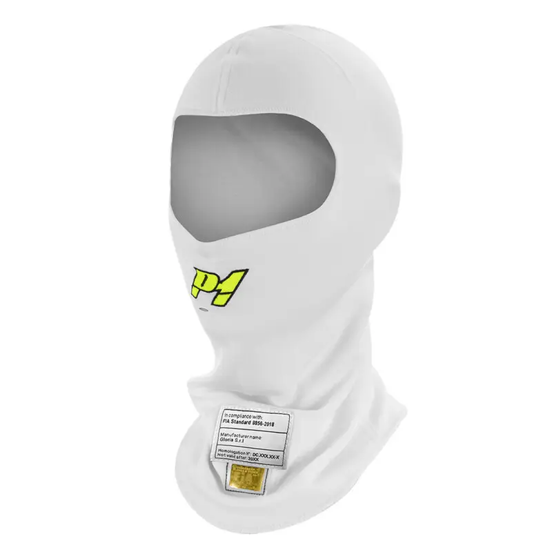Retour Gratuit Cagoule Large P1 Air Blanche (FIA 8856-2018)