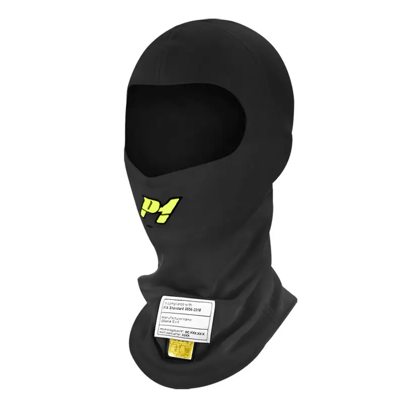 Populaire Cagoule Large P1 Air Noire (FIA 8856-2018)