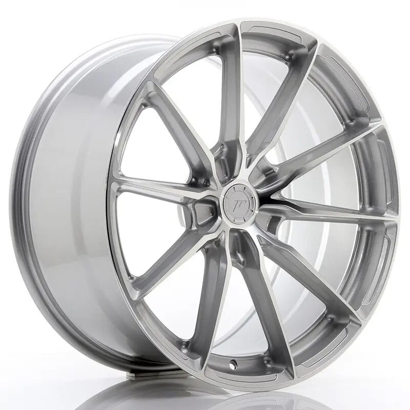 Soldes Japan Racing JR-37 Extreme Concave 20x10" 5x112 ET25, Gris Argenté / Poli