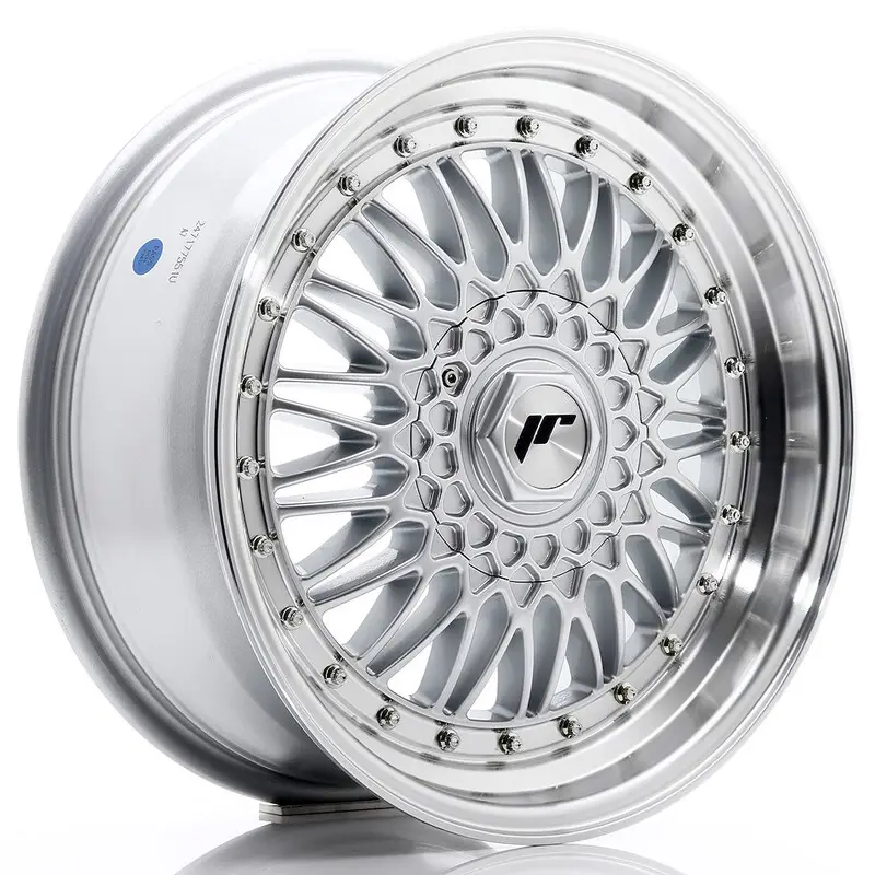 Nouvel Arrivage Japan Racing JR-9 17x7.5" 4x100/108 ET20, Gris Argenté