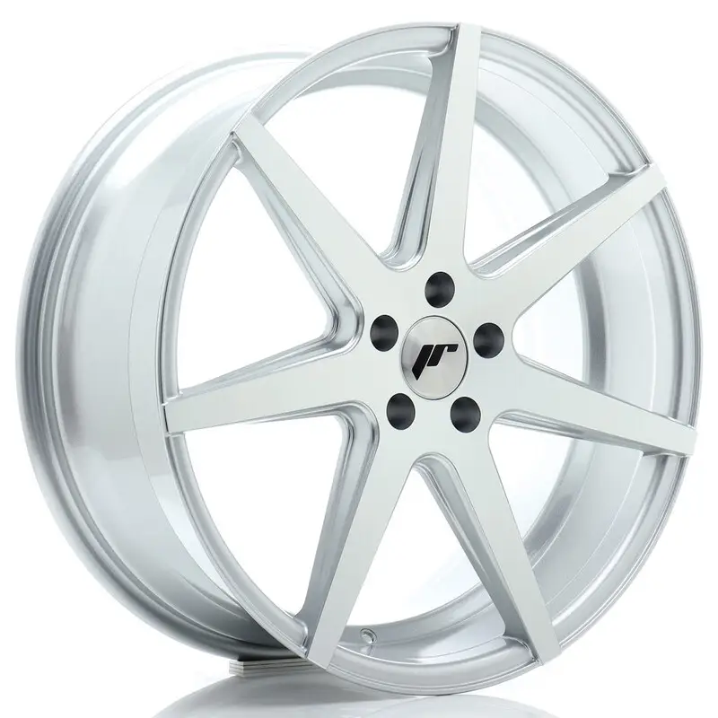 Quantité Limitée Japan Racing JR-20 20x8.5" 5x112 ET35, Gris Argenté / Poli