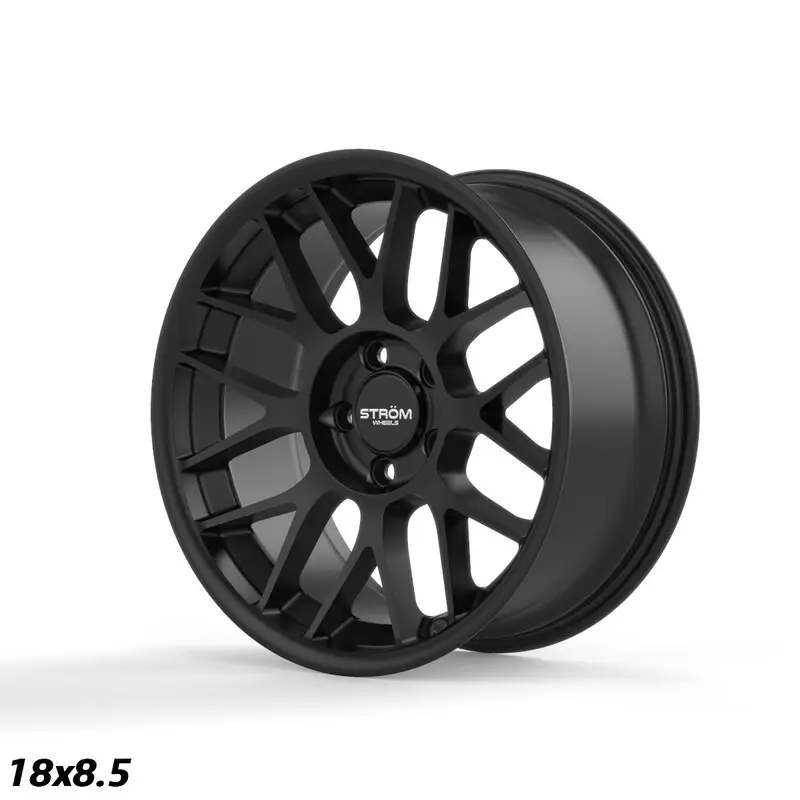 Ström STR2 18x8.5" 5x120 ET20, Noir Satiné Vente Directe