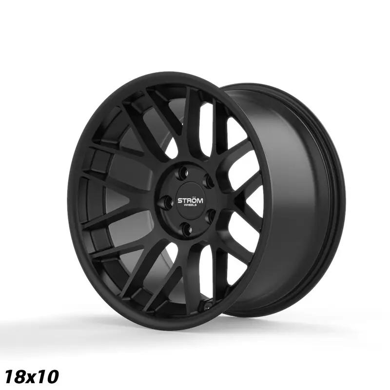 Ström STR2 18x10" 5x120 ET20, Noir Satiné Populaire