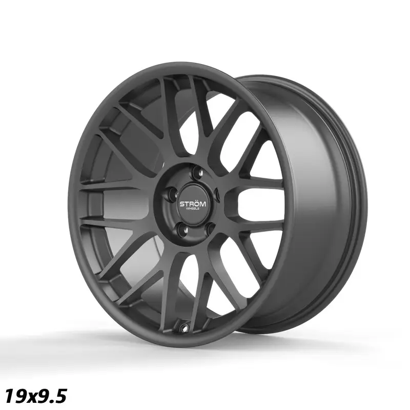 Haute Qualité Ström STR2 19x9.5" 5x120 ET40, Gunmetal Satiné