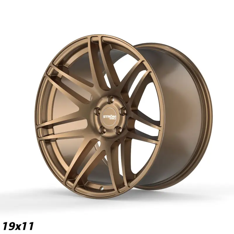Ström STR3 19x11" 5x120 ET40, Bronze Satiné Haute Qualité