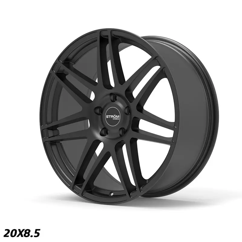 Nouvelle Collection Ström STR3 20x8.5" 5x120 ET35, Noir Satiné
