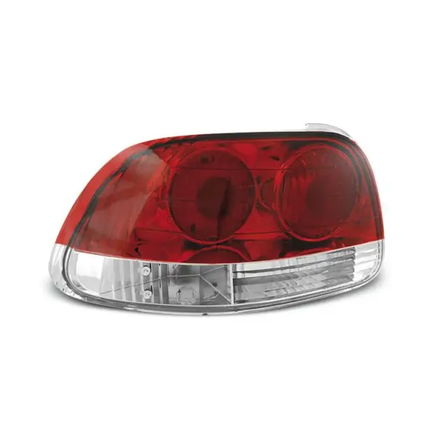 Honda CRX Del Sol 1992-1997 Rouge Blanc - Pièce Auto Disponibles Commander Maintenant