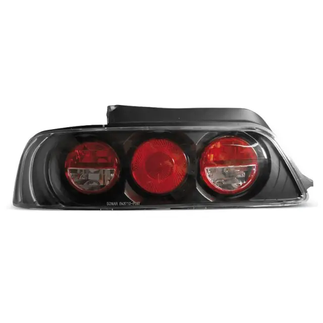 Couvre-phares Avant pour Honda Prelude 1997-2001 Noir Dernière Chance