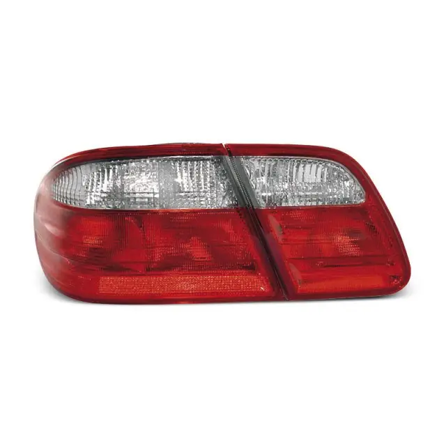 Feux Arrière Rouges et Blancs pour Mercedes W210 E-Class 95-03 Marque