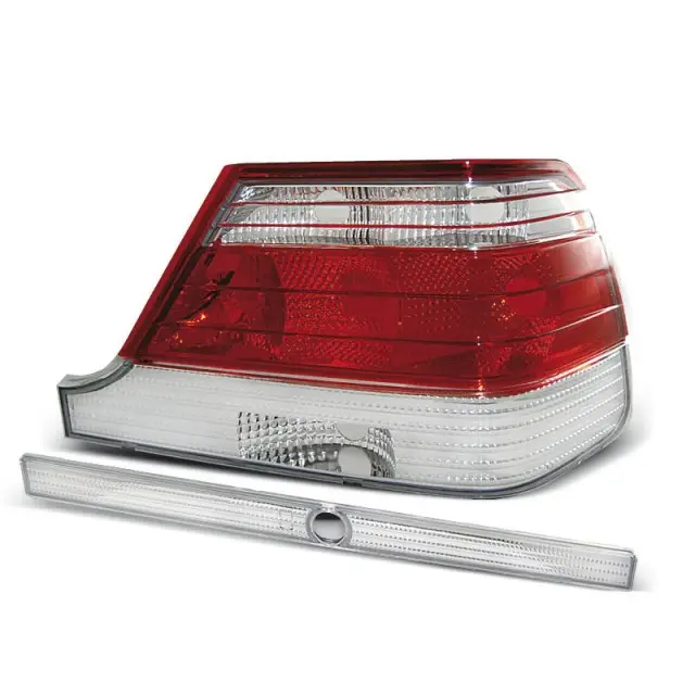 Feux Arrière Rouges Et Blancs Pour Mercedes W140 1995-1998 Prix Cassé