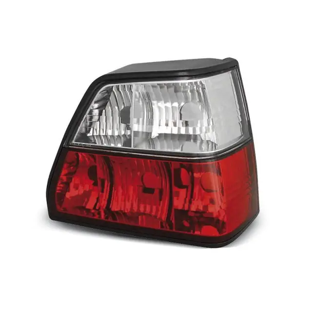 Feux Arrière Rouge Blanc pour VW Golf 2 08.83-08.91 Livraison Express