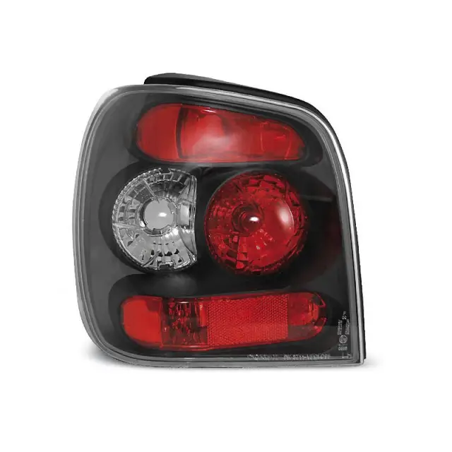 Feux Arrière Noirs pour VW Polo 6N 10.94-09.99 Vente Directe