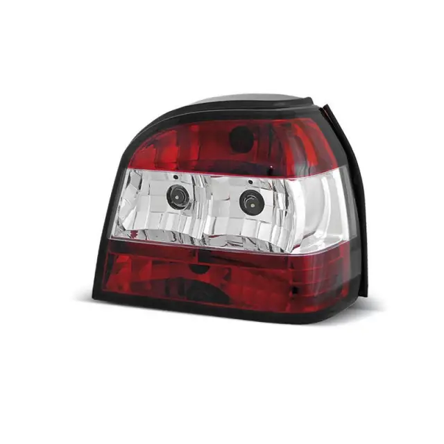 Feux Arrière Rouges Blancs pour VW Golf 3 09.91-08.97 Vente Flash