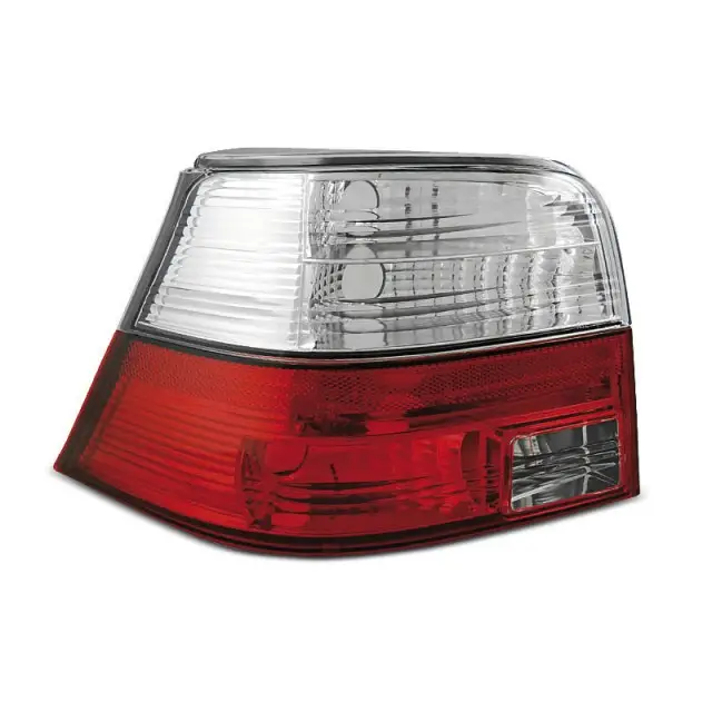 Feux Arrière Rouge Blanc pour VW Golf 4 (09.97-09.03) Dernière Chance