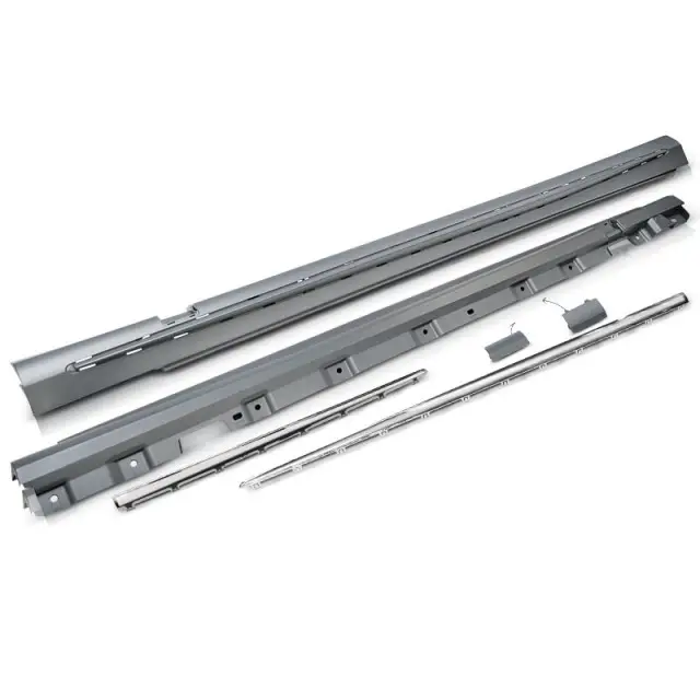 Livraison Express Jupe Latérale Sport Chrome Longue pour Mercedes S-Class W222 13-18