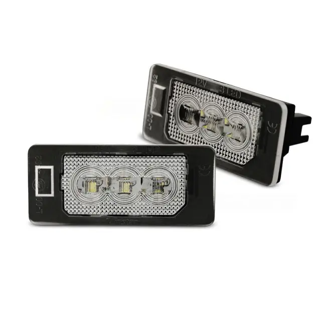 Licence Lumières LED 3xLED pour Audi Q5 A4 08-10 A5 TT VW Passat B6 Retour Gratuit