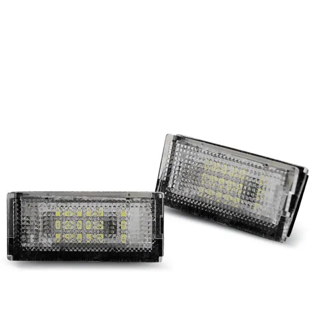 Dernier Modèle Lumières LED de Plaque Arrière pour BMW E46 Sedan/Touring 05.98-03.05