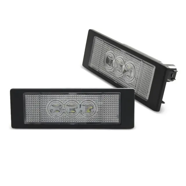 Dernière Chance Licence LED 3x Lumières Claires pour BMW E63/E64/E81/E87/Z4/MINI
