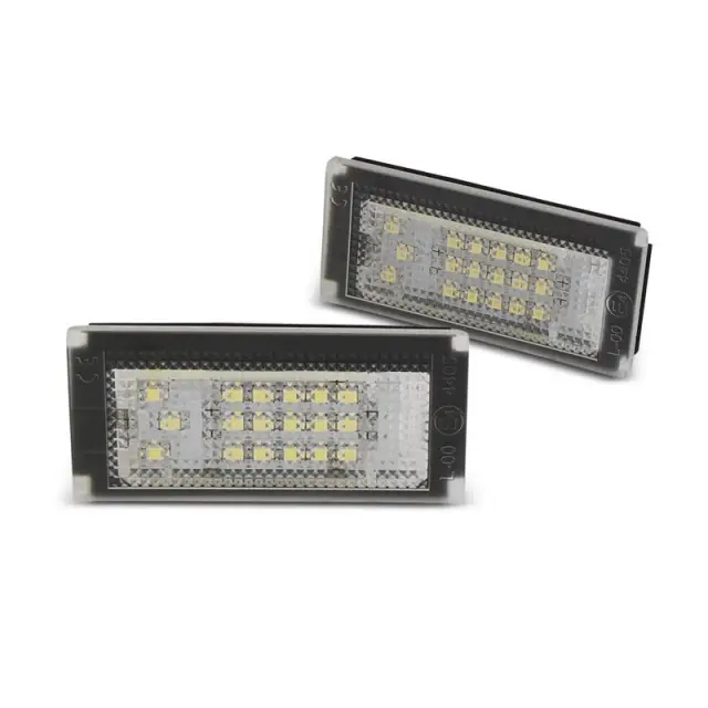 Soldes Lumières De Plaque D'Immatriculation LED Pour Mini Cooper R50/R52/R53