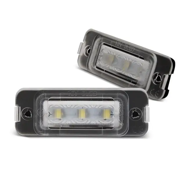 Lumières LED de licence arrière pour Mercedes M-Classe W164 05-11 / R-Classe W251 05-10 Haute Qualité
