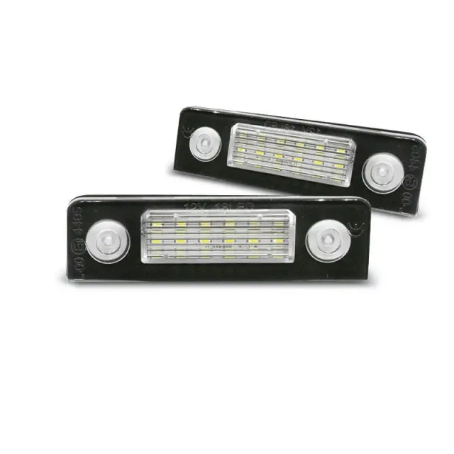 Lumières LED de Licence Arrière pour Skoda Octavia 09- / Roomster 06-10 Réduction