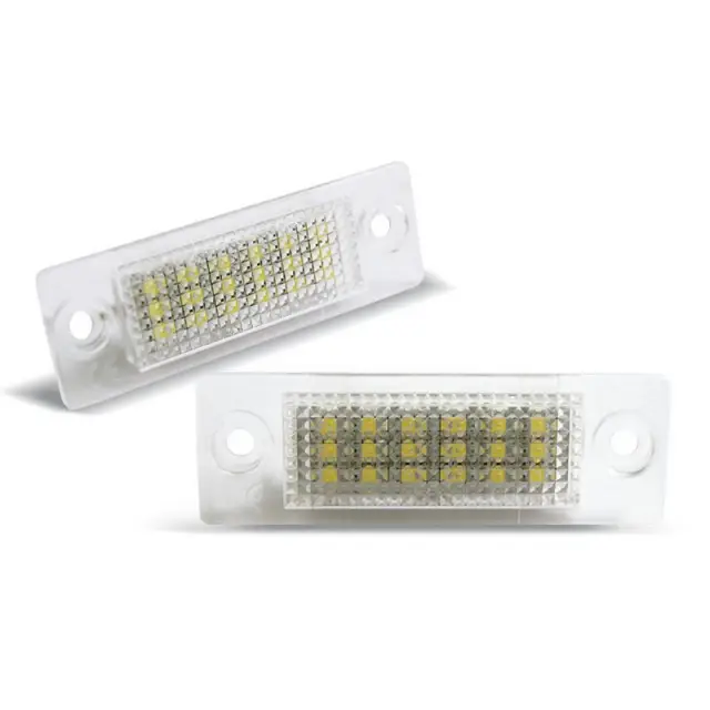 Affaire À Saisir Lumières LED De Licence Avant Pour VW Touran/Jetta/Caddy/Passat/Transporter/Skoda Superb