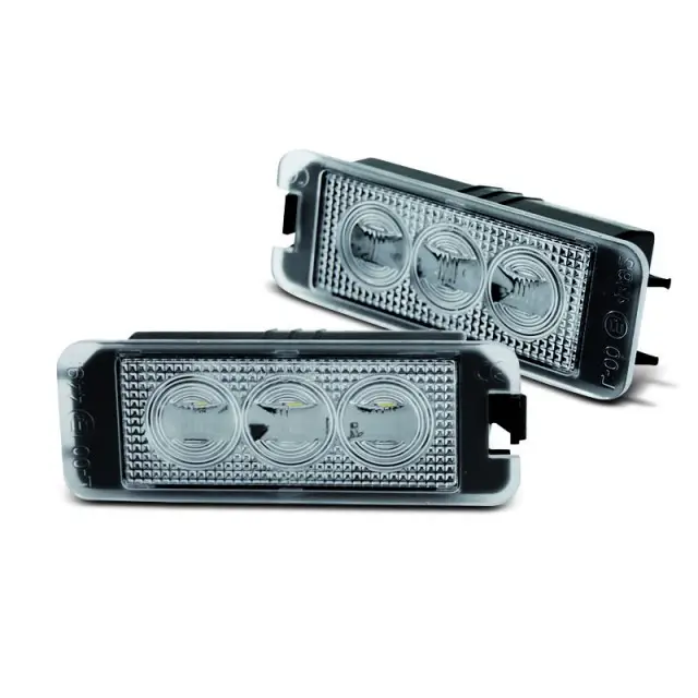 Nouvelle Collection Licence Lumières LED 3xLED pour VW Golf IV, V, VI, VII, Passat B6, CC, Scirocco