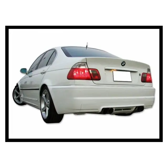 Pare-Choc Arrière BMW E46 98-04 Tipo M3 4 P Double Sortie Offre Exclusive
