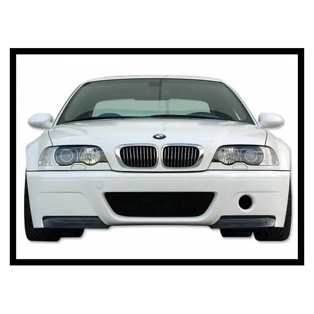 Pare-Choc Avant BMW E46 M3 ABS Avec Pointe Carbone Look CSL Pas Cher