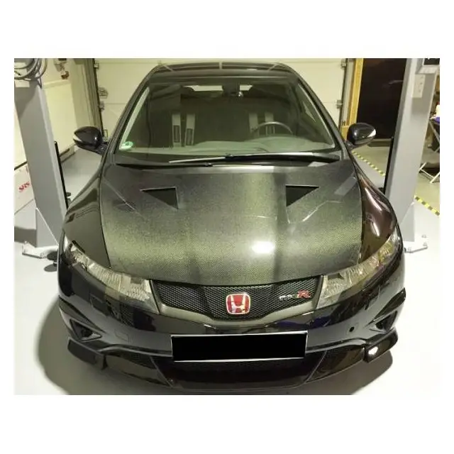 Capot Carbone Honda Civic '06 Type R Mugen Satisfait Ou Remboursé