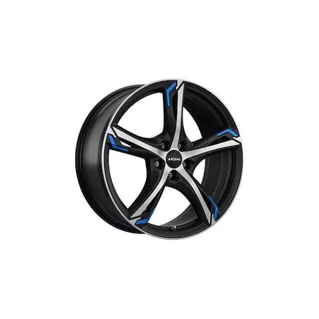 4 jantes Ronal 8,0x19 Ronal R62 Blue 5/112 Et50 Ch76 Produit De Marque