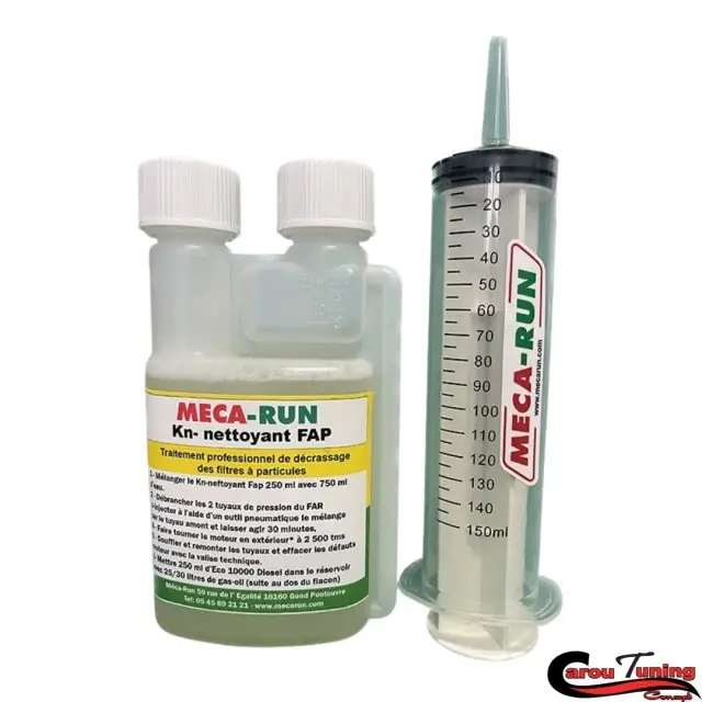 Mecarun KN Nettoyant FAP et SCR250 ml + seringue Prix Réduit