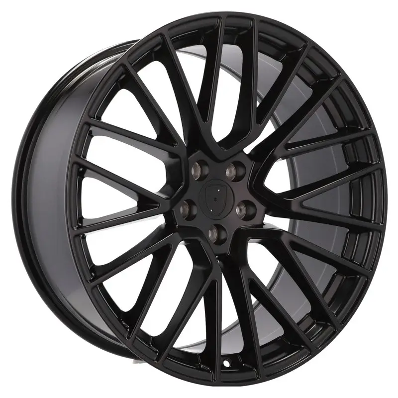 4 jantes 10.0 22 5x130 Noir Brillant Livraison Express