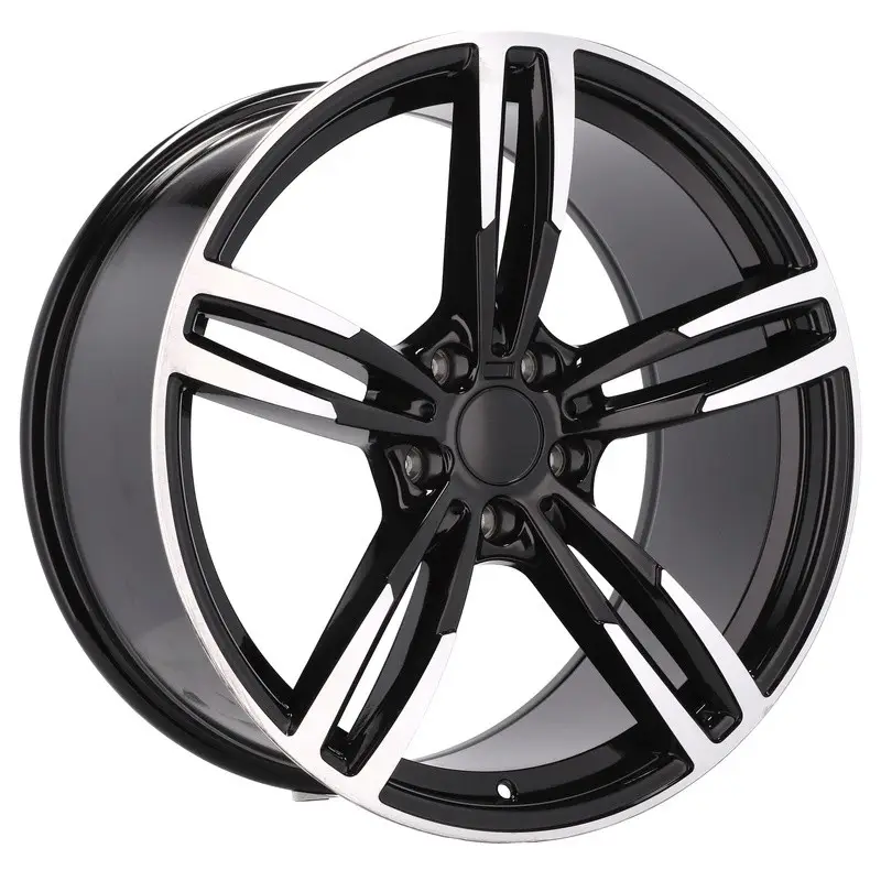 4 jantes 8.0 17 5x120 design BMW Noir Brillant Nouveauté