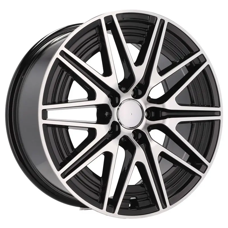 4 jantes 7.5 19 5x112 Noir Brillant Produit De Marque