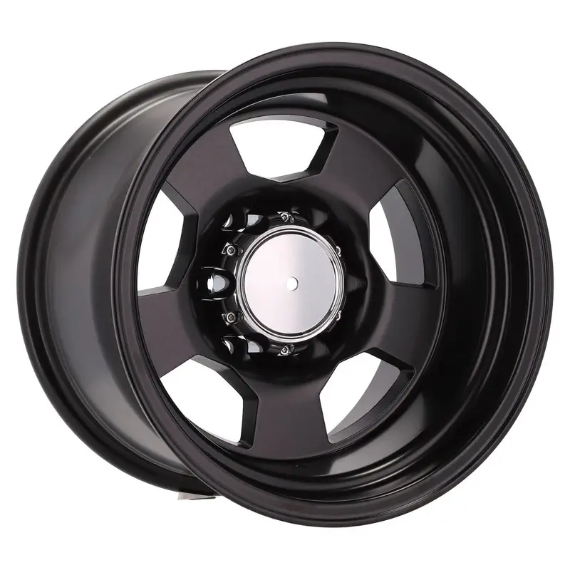 Super Prix 4 jantes 10.0 15 6x139.7 Noir Mat