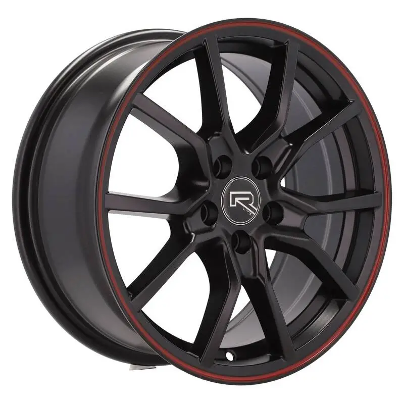 4 jantes 7.0 16 5x100 Noir Mat Commander Maintenant