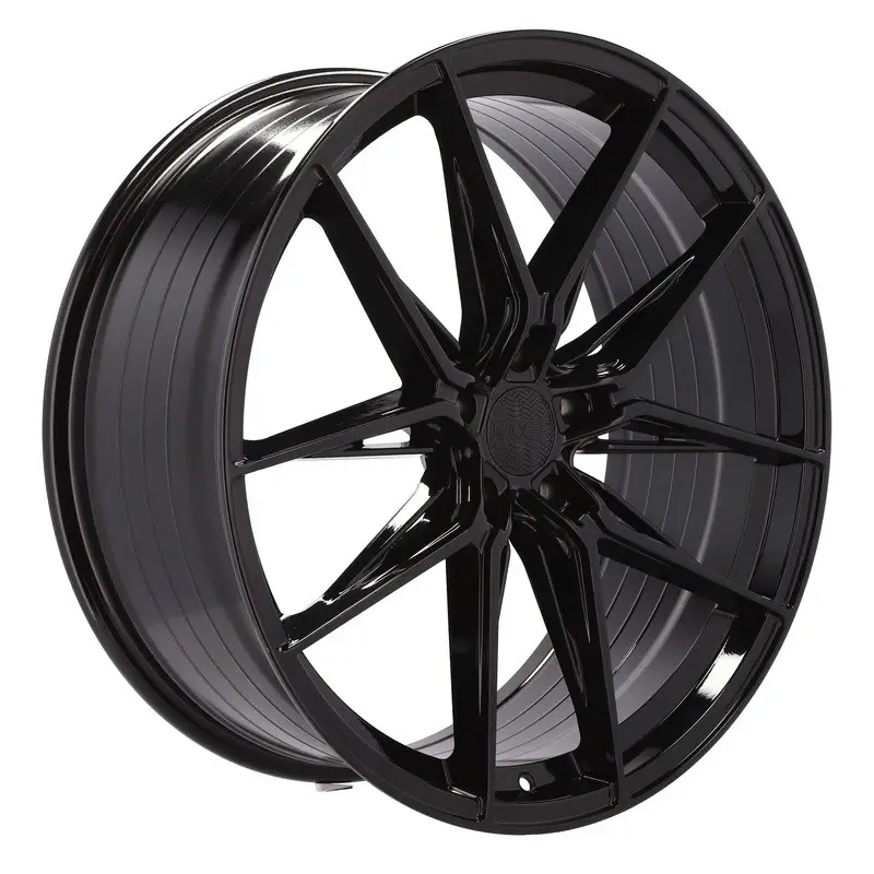 4 jantes 8.5 19 5x114.3 Noir Brillant Offre Spéciale
