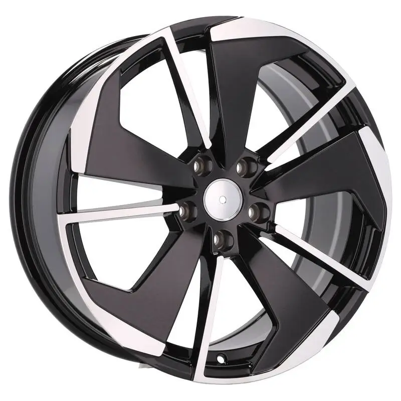 Usine Directe 4 jantes 8.0 18 5x112 design Skoda Noir Brillant