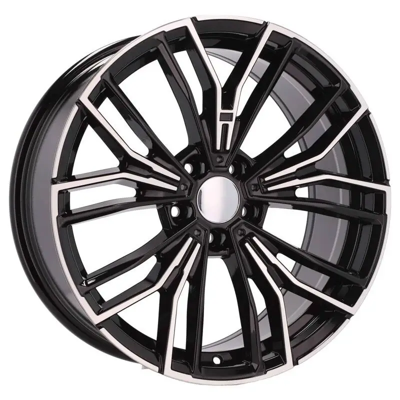 4 jantes 8.0 19 5x112 design BMW Noir Brillant Bon Marché