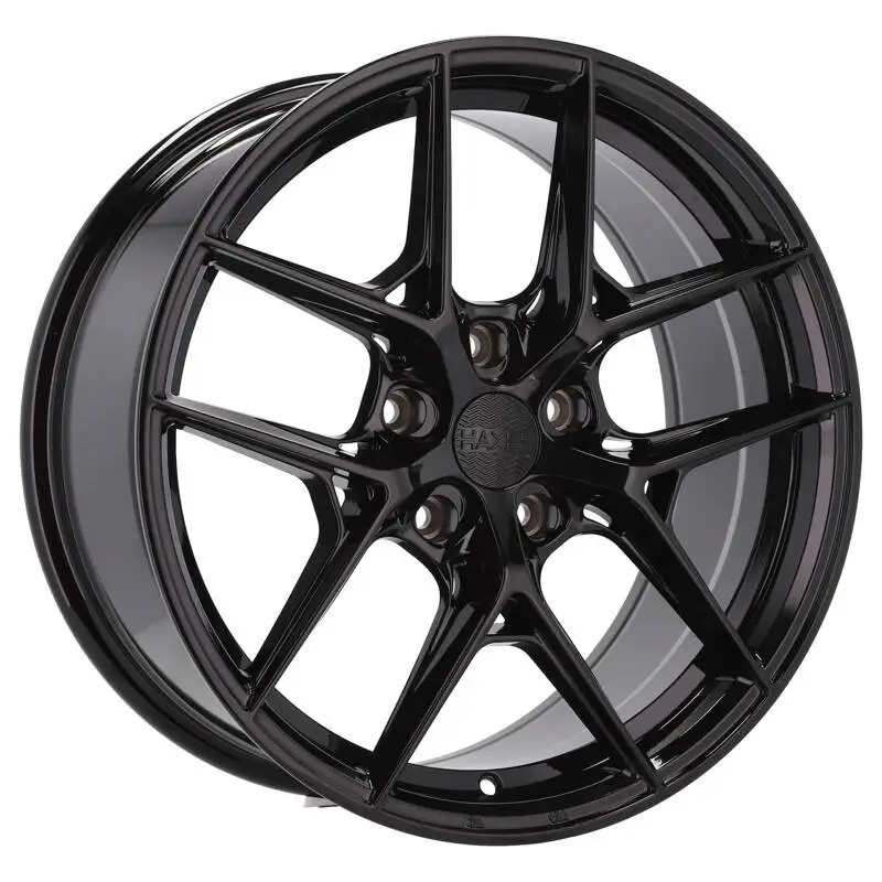 4 jantes 8.0 18 5x120 Noir Brillant Prix Bas