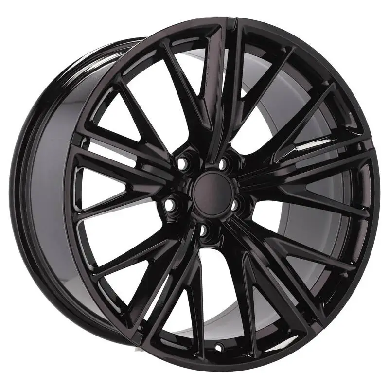 4 jantes 10.0 20 5x120 Noir Brillant Réduction