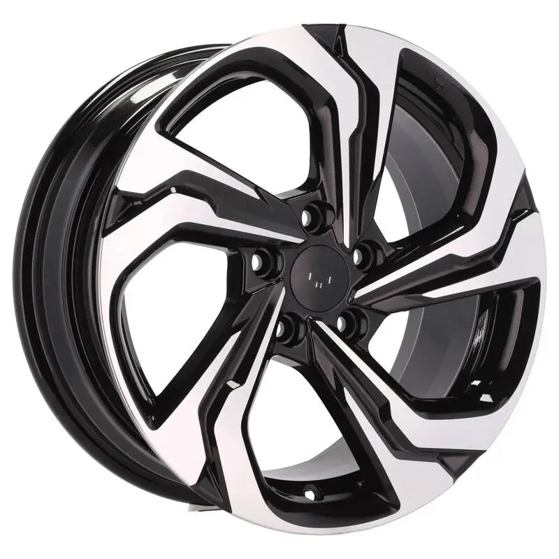 4 jantes 7.5 17 5x114.3 Noir Brillant Jusqu’à Épuisement Des Stocks