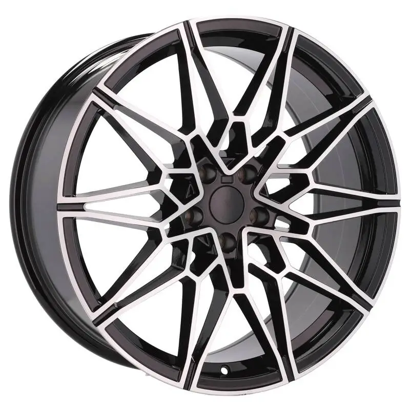 4 jantes 8.5 20 5x112 Noir Brillant Jusqu’à Épuisement Des Stocks