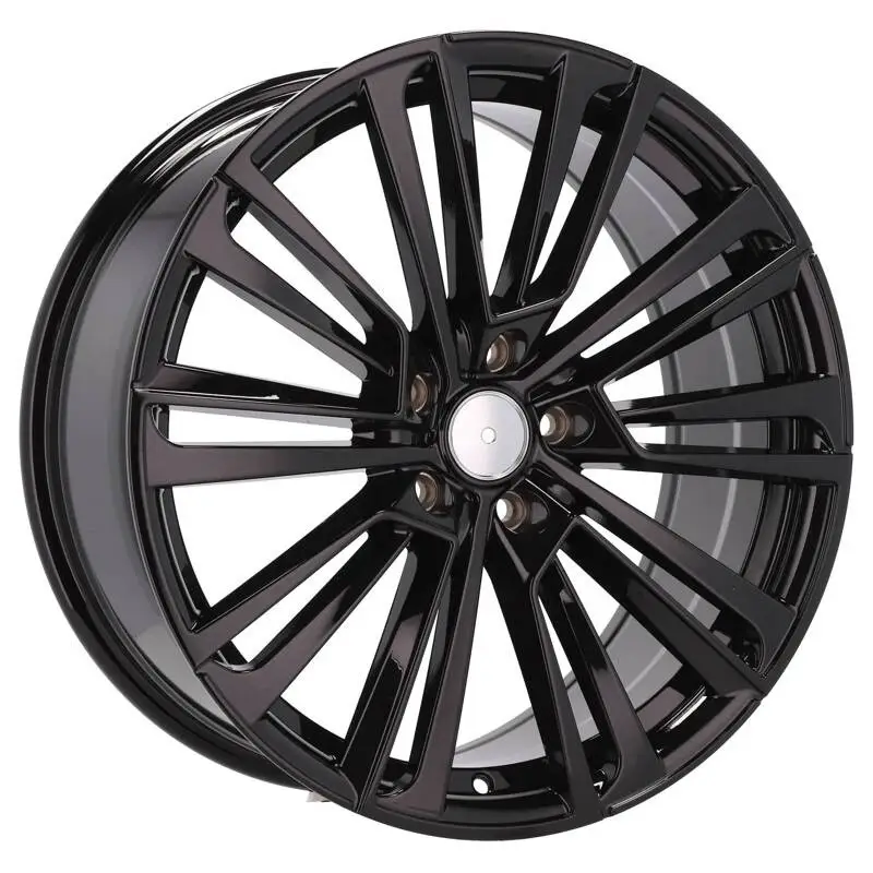 Prix Cassé 4 jantes 8.0 18 5x112 design Skoda Noir Brillant