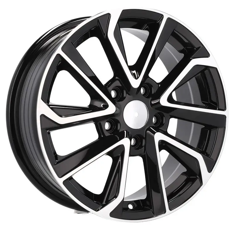 Produit De Marque 4 jantes 7.0 16 5x114.3 design Toyota Noir Brillant