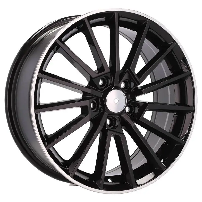 4 jantes 7.0 17 5x112 design Skoda Noir Brillant Nouvelle Collection